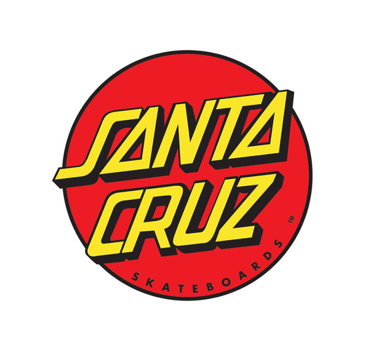 Camiseta Santa Cruz Classic Dot Blanco