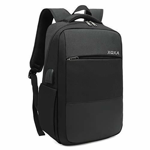 Electrónica XQXA Mochila Unisex Impermeable para Ordenador Portátil de hasta 15.6 Pulgadas