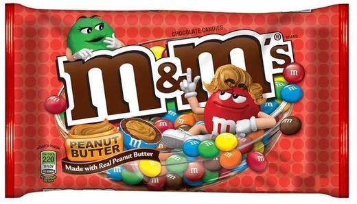 Product combinação perfeita m&m+ manteiga de amendoim