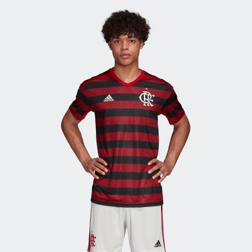Camisola Principal do CR Flamengo - Vermelho