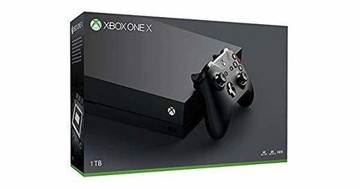 Microsoft Xbox One X - Consola 1 TB 4K HDR Negro: Microsoft ...