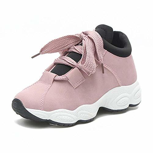 Social Cranky Orange Zapatillas de Deporte de Moda para Mujer Zapatos vulcanizados otoño