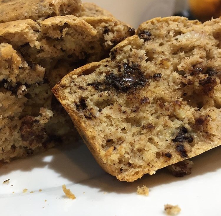 Moda Bolo de Baunilha e pepitas de chocolate, rápido e saudável 