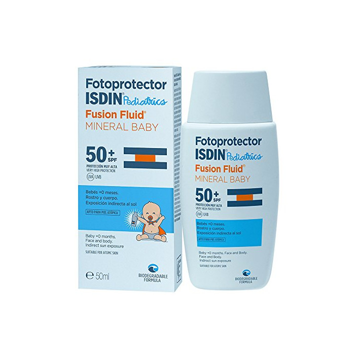 Beauty Fotoprotector ISDIN Pediatrics Fusion Fluid Mineral Baby SPF 50+