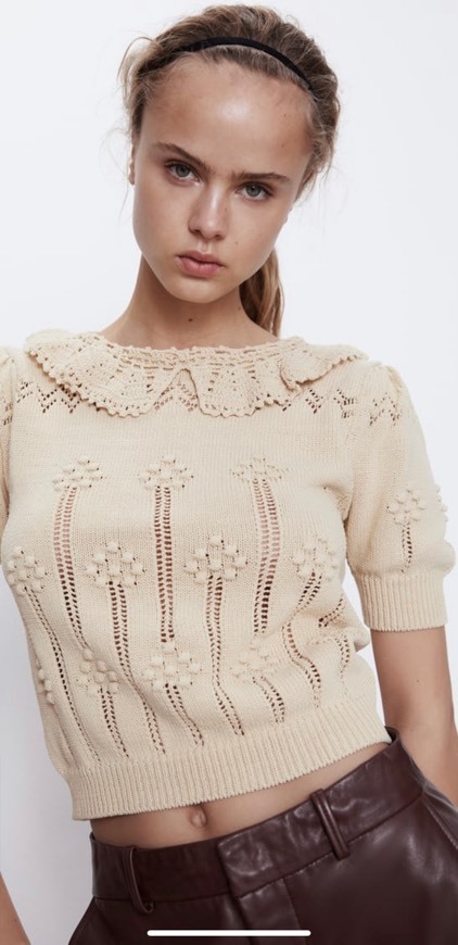 Producto Blusa Crochet Zara