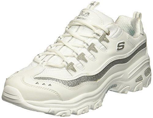 Skechers 11923, Zapatillas para Mujer, Blanco