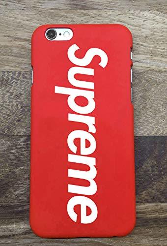 Social Funda Cover supreme rojo iphone x 8+ 7+ 8 7 6S+ 6S