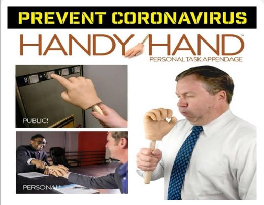 Handy Hand prevent coronavirus 