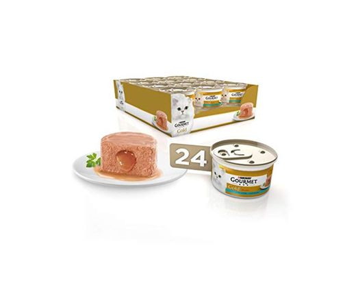 Purina Gourmet Gold Fondant comida para gatos con Atun 24 x 85