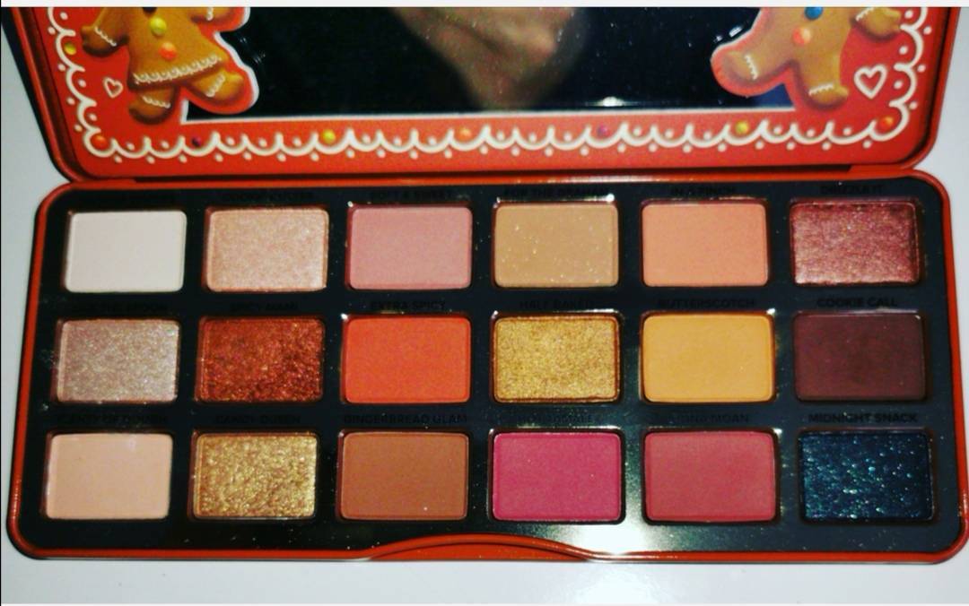 Belleza Paleta de sombras de ojos de terciopelo mate Just Peachy