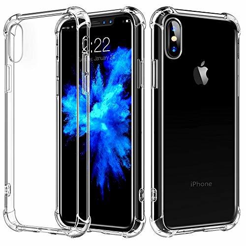 Social Funda iPhone X iPhone XS Carcasa HUSHCO Ligera Silicona Suave TPU Gel