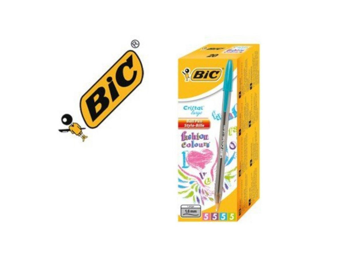 Productos Boligrafo Bic Cristal Fun 1,6 mm Colores Surtidos Caja de 20