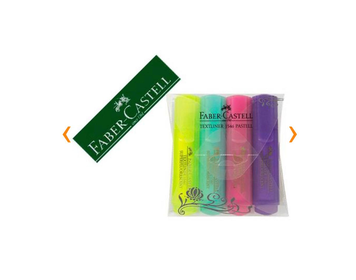 Productos Rotulador Faber Castell fluorescente 1546 pastel estuche 4