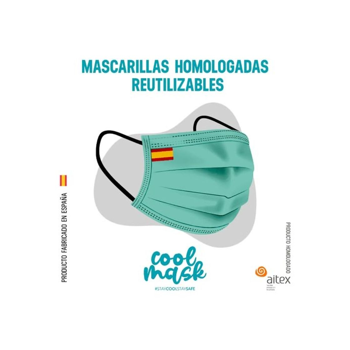 Producto Mascarilla Verde Turquesa España