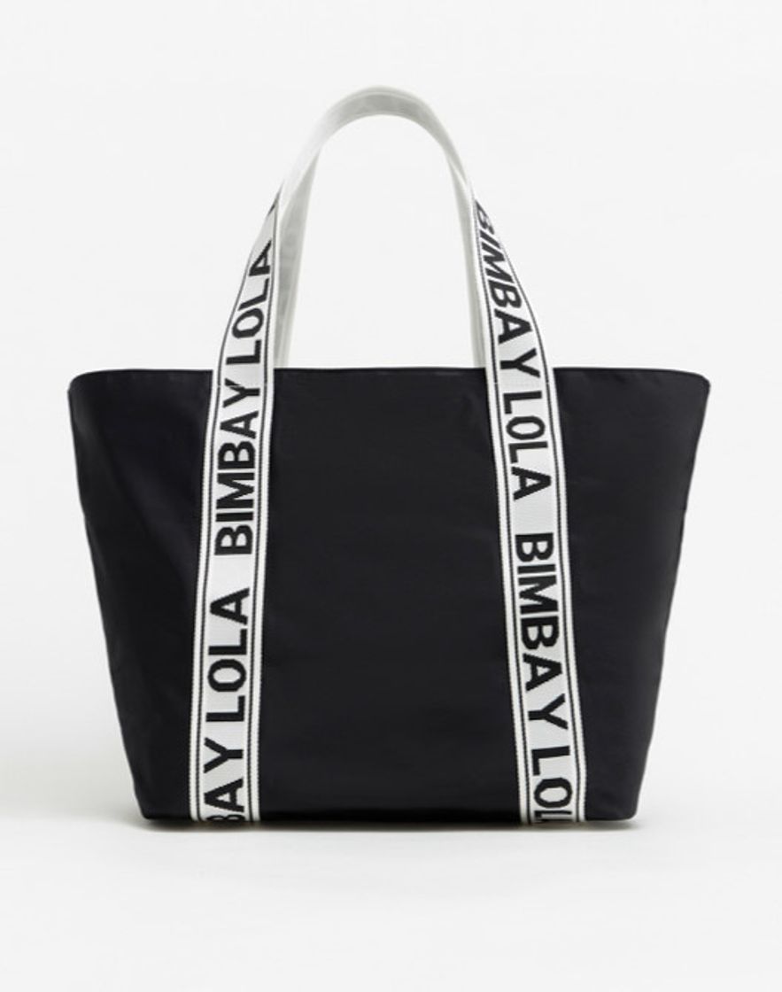 Moda Bolso Shopper L Negro