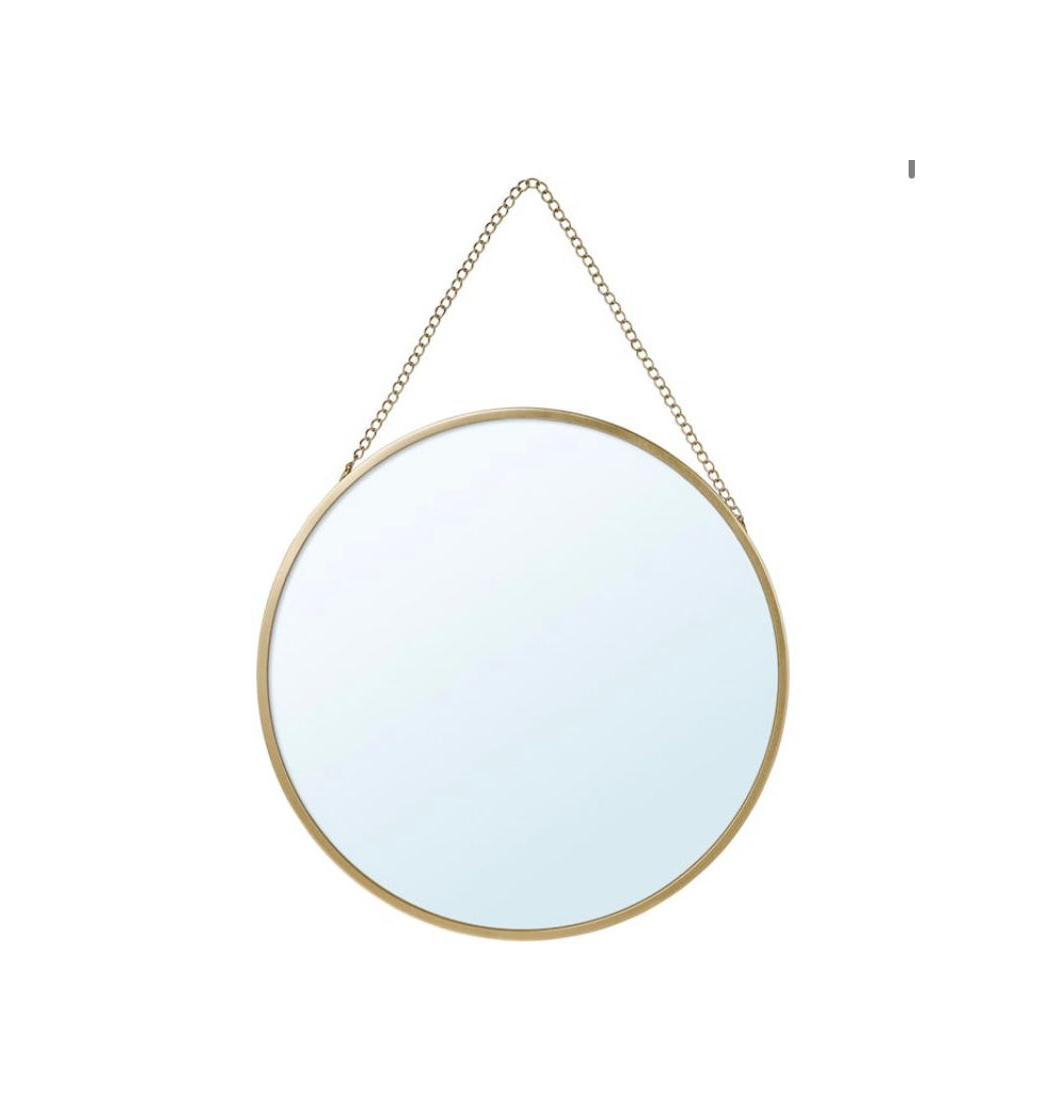 Social Espejo dorado pared