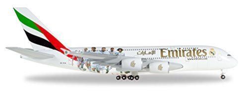 Herpa 529242 – Emirates Airbus A380 Real Madrid