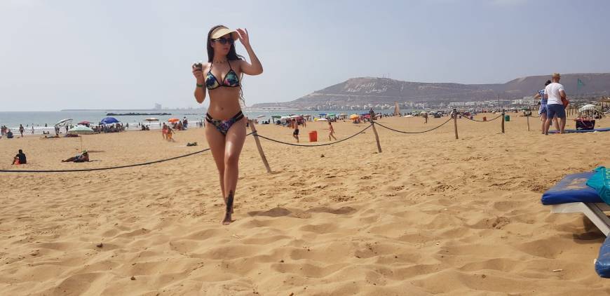 Lugar Agadir Beach