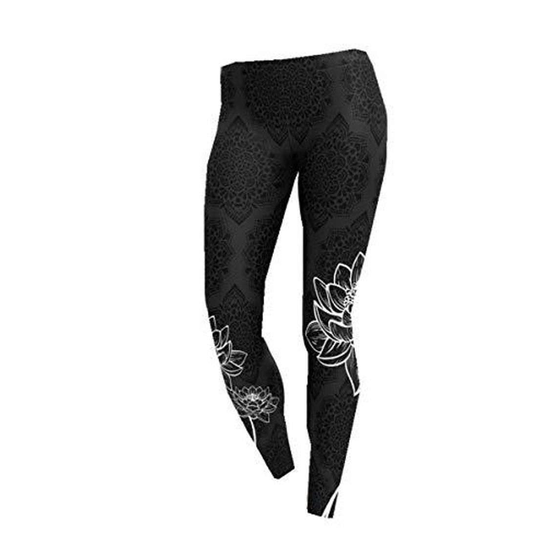 Places BaZhaHei Mujer Pantalones Largos Deportivos Patrón de árbol Leggings para Running Yoga