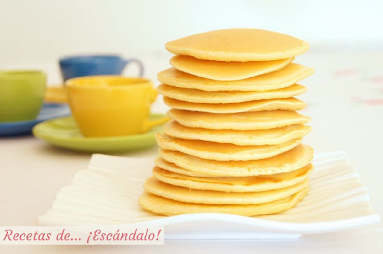 Moda  TORTITAS AMERICANAS RECETA