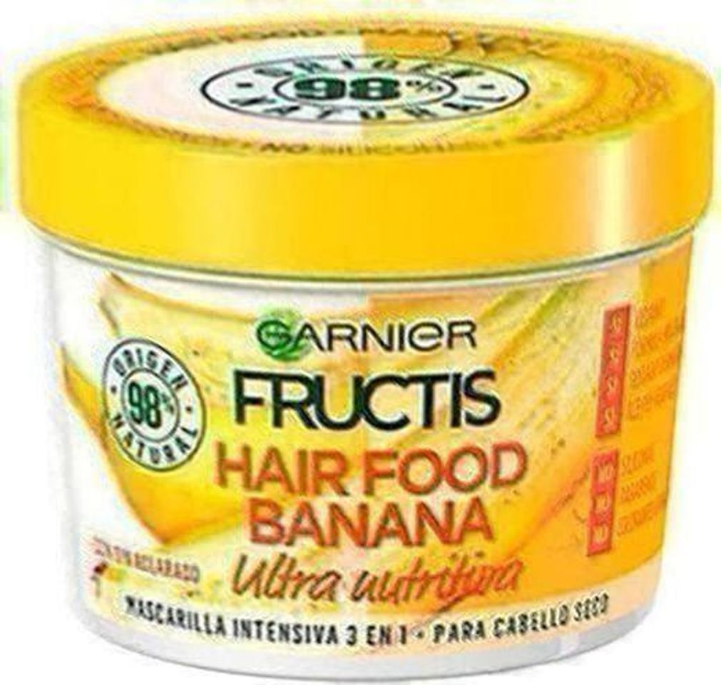 Beauty Garnier Fructis Mascarilla 3 en 1 Hair Food Banana , 3 Recipientes