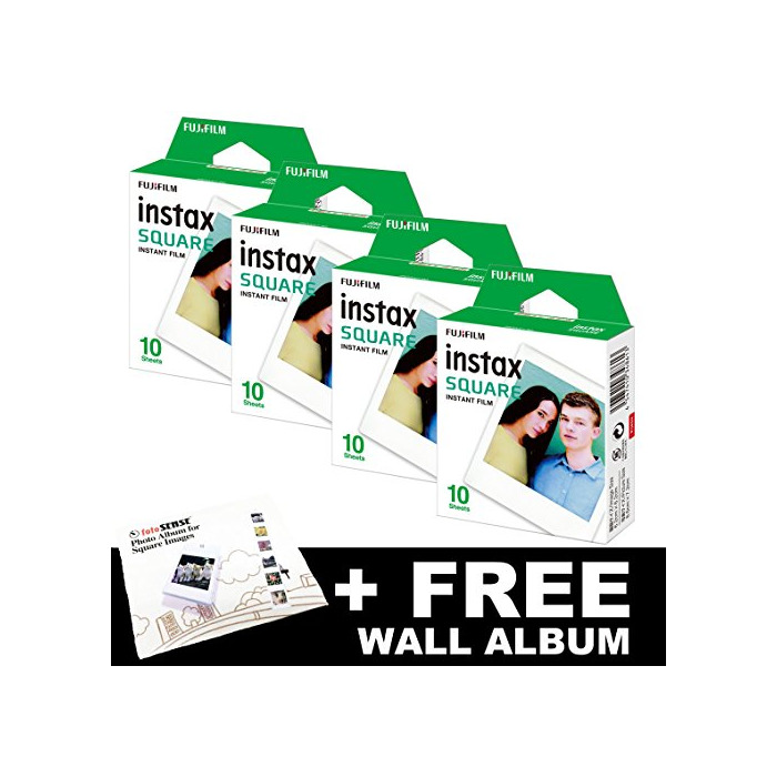 Producto Fujifilm Instax - Lote de 40 películas cuadradas