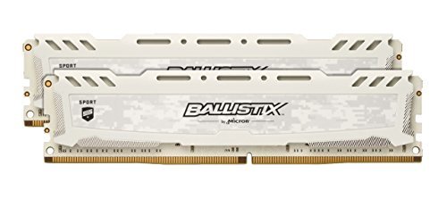 Crucial Ballistix Sport LT BLS2K8G4D30AESCK 3000 MHz, DDR4, DRAM, Memoria Gamer Kit