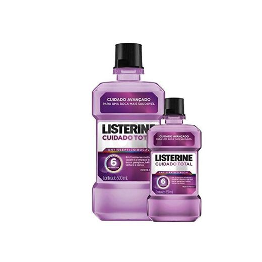 Listerine - LISTERINE CUIDADO TOTAL 500ML