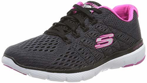 Lugares Skechers Women's Flex Appeal 3.0-Satellites Trainers, Black