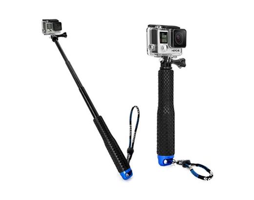 MyGadget GoPro Selfie Stick en Aluminio Extensible - Palo de Selfie Extensión