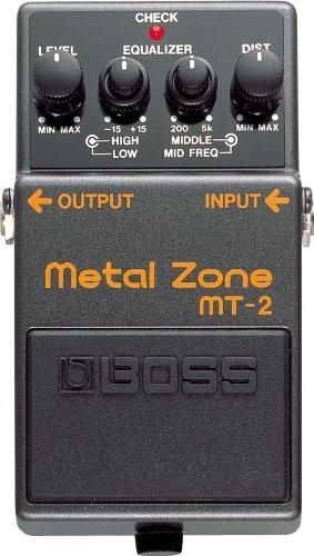 BOSS MT-2 Metal Zone Distortion Guitar Pedal