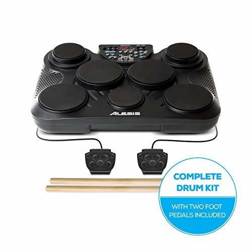 Alesis CompactKit 7 - Batería Electrónica de Sobremesa de 7 Pads Sensibles