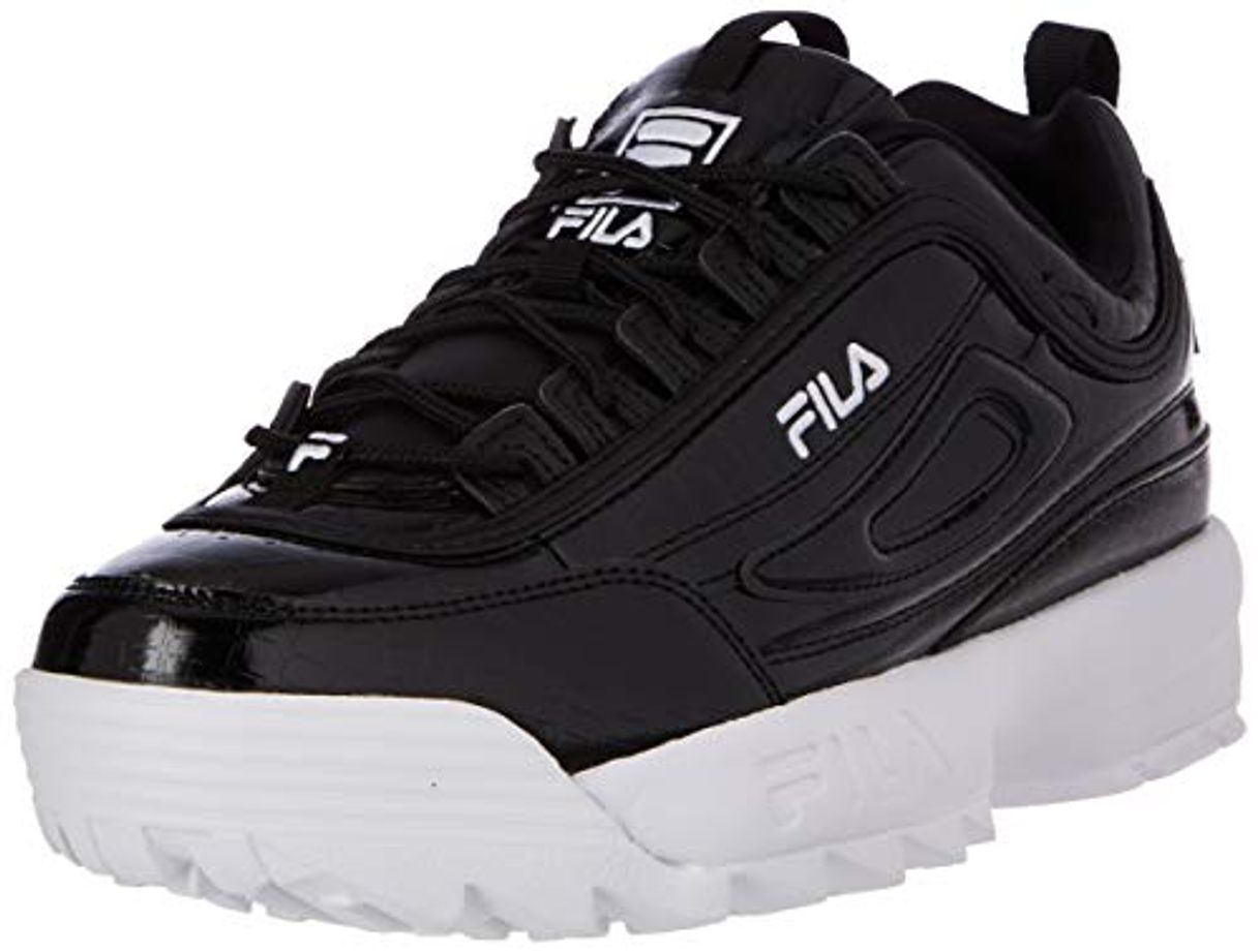 Moda FILA Disruptor F kids zapatilla Unisex niños, negro