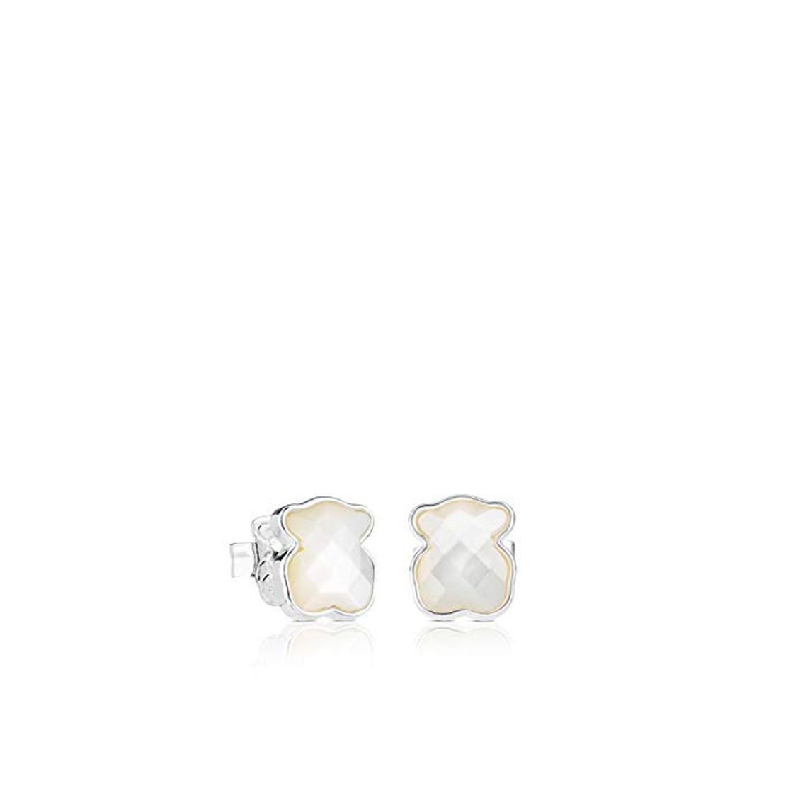 Producto TOUS New Color - Pendientes de Botón, con Oso de Plata de