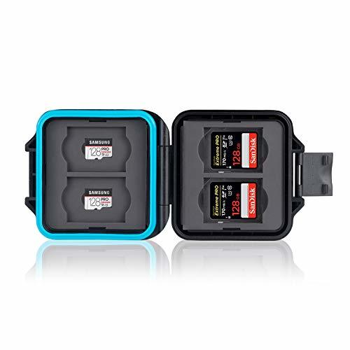 Place Ares Foto® Estuche Impermeable para tarjetas de memorias • Funda protectora para