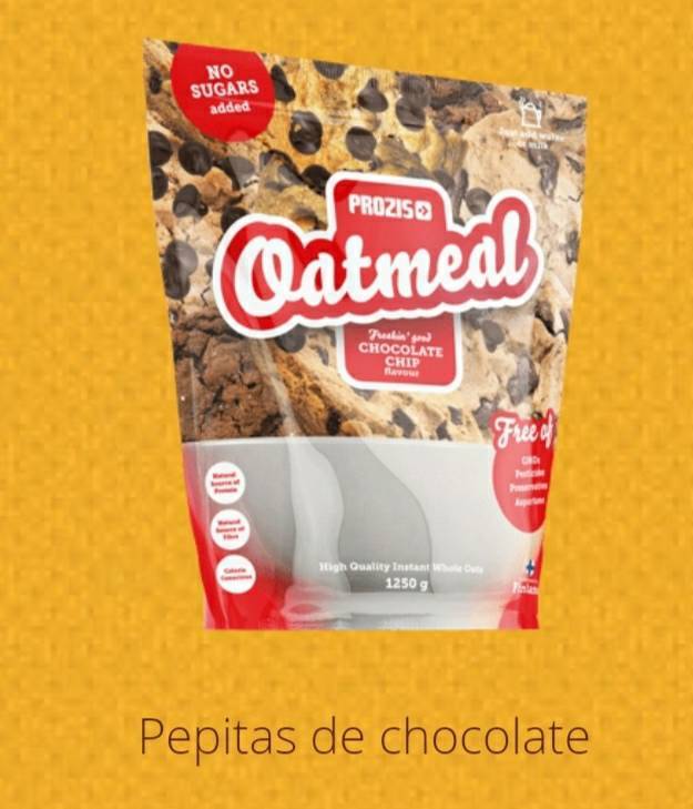 Producto OatMeal Pepitas de Chocolate