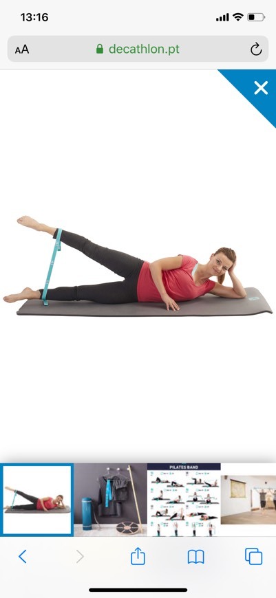 Moda ELÁSTICO PILATES 500 ELASTIBAND LIGHT BAIXA ...