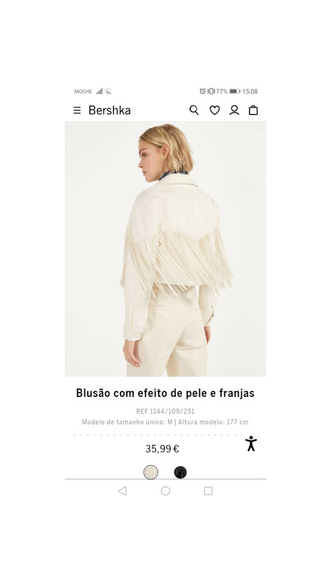 Producto BERSHKA 