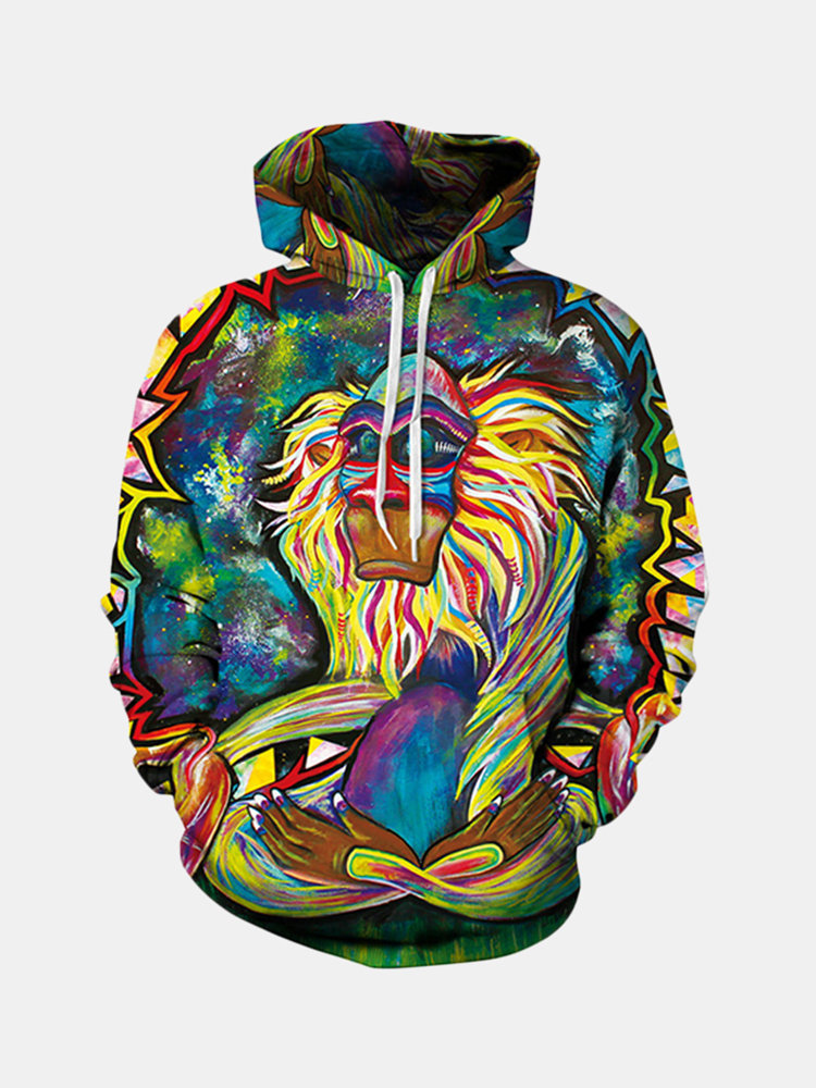 Producto Monkey Oil Painting Hoodie