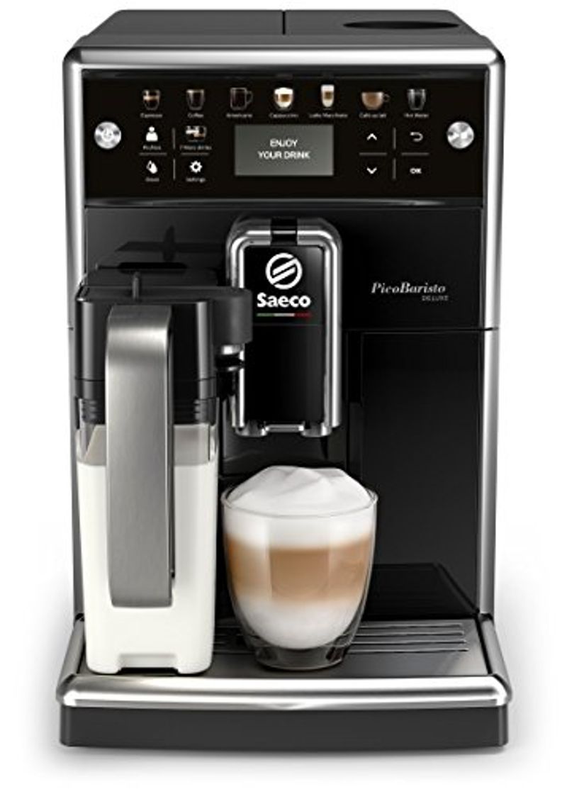 Product Philips Saeco PicoBaristo Deluxe SM5570/10 - Cafetera Súper Automática