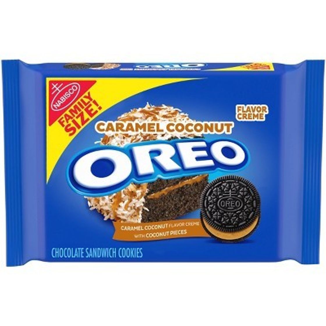 Social Caramel Coconut Oreos