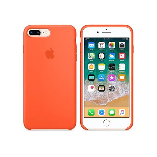 Funda para iPhone 7Plus/8Plus Carcasa Silicona Suave Colores del Caramelo con Superfino