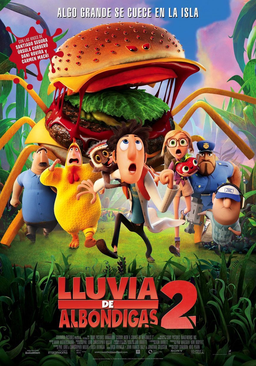 Movie Lluvia de albóndigas 2