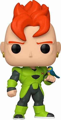 Funko- Pop Animation: Dragon Ball Z-Android 16 Collectible Toy, Multicolor
