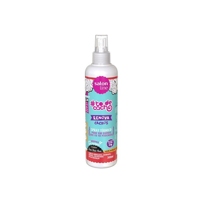 Social Spray Térmico Renova Cachos Salon Line 