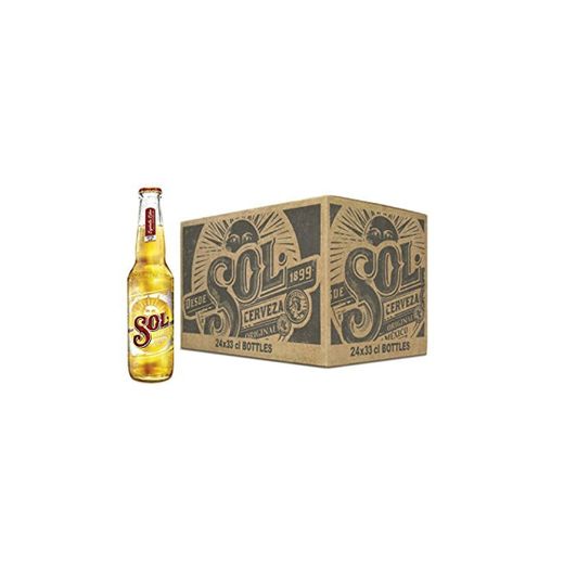Sol Cerveza - Paquete de 24 Botellas x 330 ml - Total