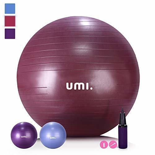 Umi. by Amazon - Pelota de Ejercicio Gym Ball para fitness