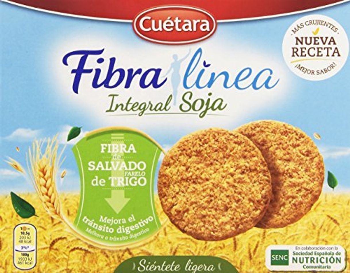 Producto Cuetara Fibralia Galletas Integral de Soja con Fibra de Salvado de Trigo