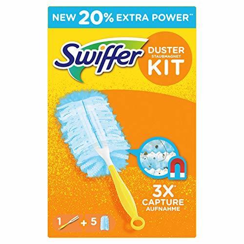 Lugar Kit Swiffer Duster con plumeros manija 5 de plumas