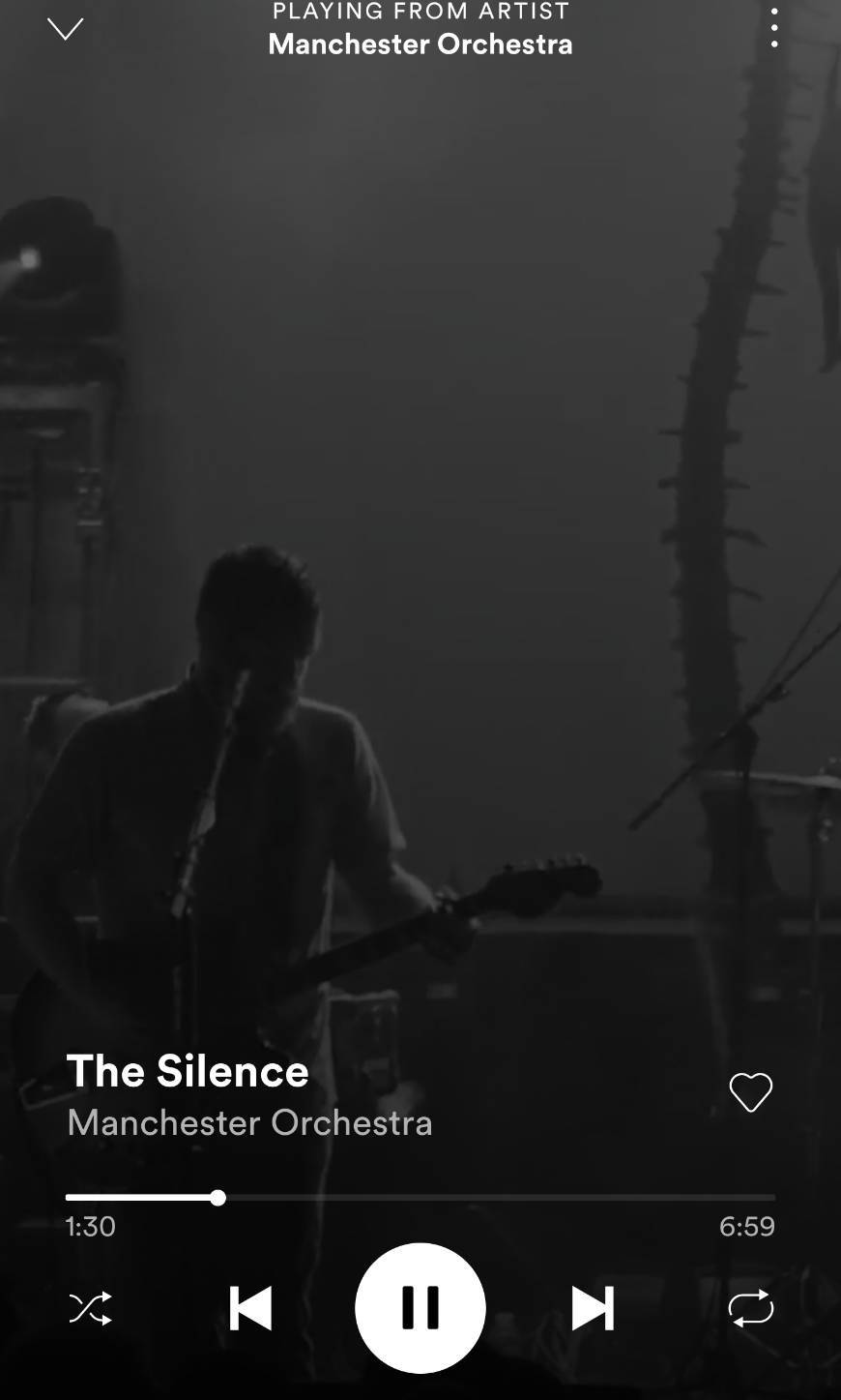 Canción The Silence